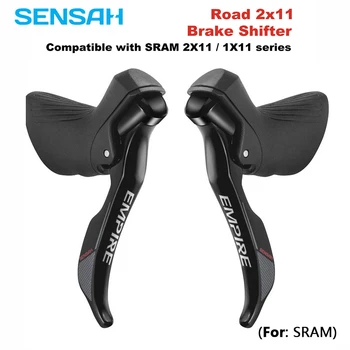 SENSAH EMPIRE 2X11 Високоскоростни Пътнически Велосипеди скоростния 2X11 Способи на Спирачния Лост резервни Части за Велосипед, Съвместими със серия от SRAM 2X11/1X11