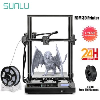 SUNLU S8 FDM 3D Принтер Голям Размер за печат Поддържа Различна 3D Конец Печат Matertal 0,01 мм висока инжекция Едрогабаритна рамка
