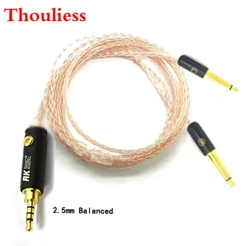 Thouliess 7n, монокристален мед взаимозаменяеми кабел за слушалки, кабел за обновяване на звука за Meze 99 Класика/Focus Elear Thouliess 7n, монокристален мед взаимозаменяеми кабел за слушалки, кабел за обновяване на звука за Meze 99 Класика/Focus Elear 0