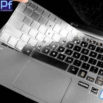 TPU Cover Клавиатура Етикети За Кожата Протектор За LG Грам 14 
