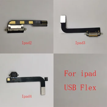 USB Порт За Зареждане Конектор за Зарядно Устройство Зарядно устройство Гъвкав Кабел За ipad 2 3 4 A1395 A1396 a1397 iPad3 A1416 A1430 iPad4 A1458 A1460