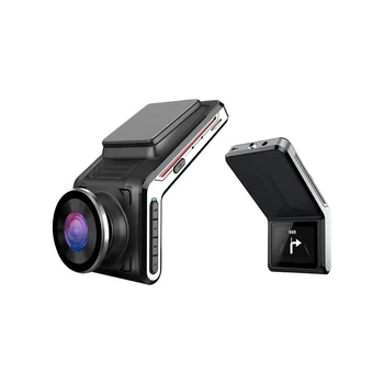 Автомобилен видеорекордер Dash Cam отпред 1080P Нощно виждане WiFi приложение 24 Паркинг монитор един dashcam Авторегистратор
