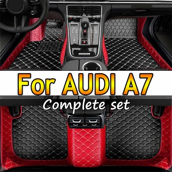 Автомобилни стелки за AUDI A7 2012 2013 2014 2015 2016 2017 2018, автомобилни постелки за краката, автомобилни килими