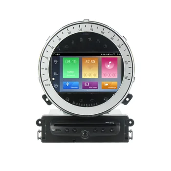 Андроид 10 DSP четириядрен кола DVD плейър за B-M-W Mini Cooper 2006-2013 2 + 32gb WIFI BT GPS Видео Стерео Радио Mirrorring