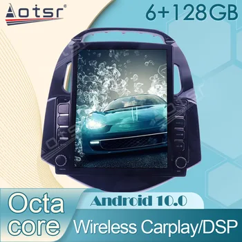 Андроид 6 + 128 Грама За Chevrolet Spark 2010-2014 Авто Радио Мултимедиен Плейър GPS Tesla Аудио Навигация Carplay Главното Устройство ДПС