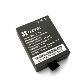 Батерия Ezviz BL-06 Оригиналната Мощност 1160 mah Акумулаторна Батерия за Екшън камери Ezviz S6 S5 S2 S1C Резервни Аксесоари