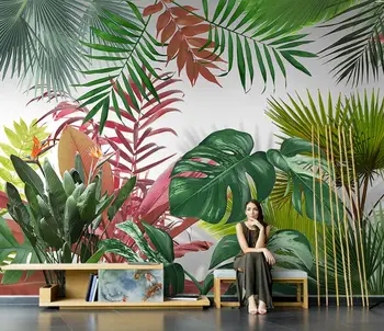 бейбехан потребителски растения тропическите гори на югоизточна Азия украса на хола ТЕЛЕВИЗИЯ фонови картинки покритие спални стенопис