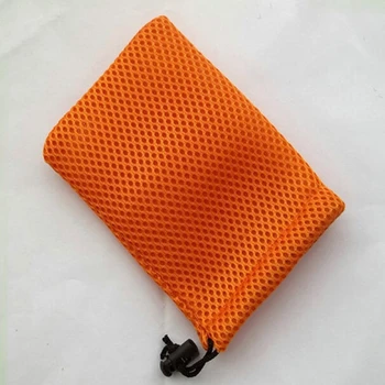 Вземане 100pcs 9.5*14 см drawstring mesh net бижута, чанти обичай подаръчни торбички за опаковане на телефона подарък шапки