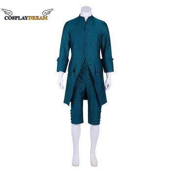 Викторианската яке в стил steampunk на кралица Елизабет, палта, средновековен мъжки костюм за cosplay, реколта мъжки костюми период на Тудор, ушити по поръчка