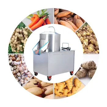 Висококачествена машина за почистване на моркови, сладки картофи, машина за миене на картофи