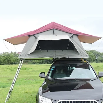 Висококачествена новост, автомобили палатка за къмпинг с твърд покрив на покрива, suv, кола на 2-3 човека, мека обвивка, една палатка на покрива
