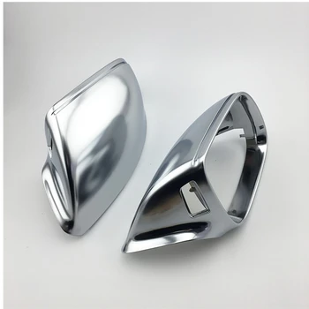 Висококачествена Подмяна на Матово сребро Q5 от Огледален капак Lane assist за Q5 SQ5 Q7 2010 + Странично Огледало на Автомобила