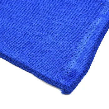 Висококачествено кърпа за почистване, кухненски кърпи 30 * 30 см, синьо автомобилно, домашен мивка от най-добрите влакна, почистване на работни места