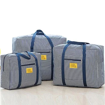 Водоустойчива чанта с голям капацитет, мъжки багаж пътни чанти, чанта за количка, женски опаковъчни кубчета, куфар, ръчна чанта