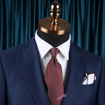Вратовръзки, мъжки вратовръзки zometg сватбени Модни вратовръзки Бизнес вратовръзка раираната вратовръзка за мъжете сини вратовръзки