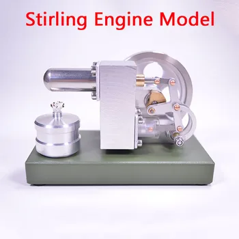 Двигател на Стърлинг Модифицирана Топлинна Енергия от Външния горене Малко Колелото на Кораб Мощност Висока Мощност и Висока скорост на Пъзел Модел на Двигателя Играчка