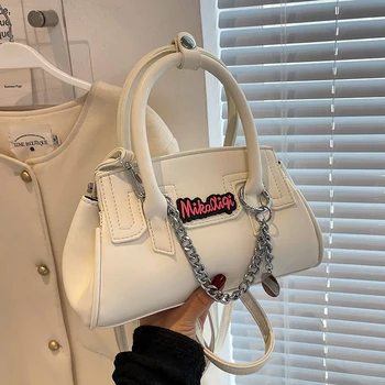 Дизайнерска марка чанта, нови модни чанти през рамо с веригата за жени чанта дамски Bolsa Feminina Гореща разпродажба