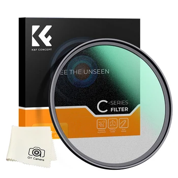 Диффузионный филтър за обектив K & F Concept 55 мм 1/4 черно ar покритие Pro Mist Sigma 56 мм серия F1.4 E C