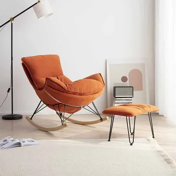 Ергономичен дизайн и модерни столове за Хранене на открито скандинавски стол с регулируема облегалка Столове Открит офис за четене на Мебелите за дневна Mecedoras De Madera
