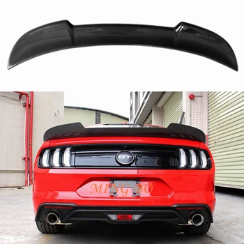 За Ford Mustang 2015 2016 2017 Заден спойлер от въглеродни влакна, крило на багажника, FRP, изкован въглерод За Ford Mustang 2015 2016 2017 Заден спойлер от въглеродни влакна, крило на багажника, FRP, изкован въглерод 0