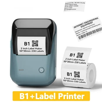 За Niimbot B1 термопортативный мини принтер самозалепващи етикети за корейски безконтактно принтер за стикери за мобилни телефони За Niimbot B1 термопортативный мини принтер самозалепващи етикети за корейски безконтактно принтер за стикери за мобилни телефони 0
