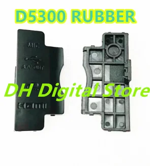 За Nikon D5300 гумена капачка на USB конектор, съвместим с HDMI Подмяна на AV/OUT микрофонной камера, подмяна на резервни части