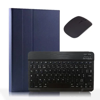За Samsung Galaxy Tab A8 Калъф 10,5 Калъф с клавиатура за Samsung Tab A8 Калъф SM-X200 X205 Испанска Клавиатура Калъф за таблет