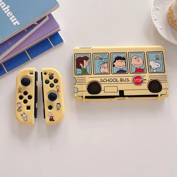 Калъф За Nintendo Switch OLED/NS Аксесоари Kawaii Защитната Обвивка TPU Мек Калъф Чанта за Носене За Игрова Конзола Switch Аксесоари