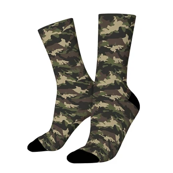 Камуфляжные мъжки дамски чорапи ветроупорен пролет-лято есен-зима чорапи подарък