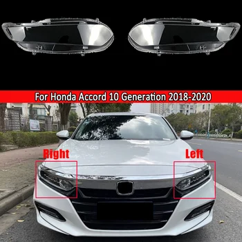 Капак фарове, обектив, стъклена лампа, капак фарове, прозрачна лампа за Honda Accord 10 поколение 2018 2019 2020 Капак фарове, обектив, стъклена лампа, капак фарове, прозрачна лампа за Honda Accord 10 поколение 2018 2019 2020 0
