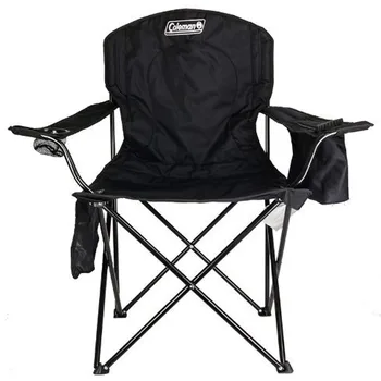 Колман® Походный стол за възрастни с вграден охладител на 4 банки, черен