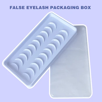Кутии за Мигли Опаковки от 5-25 мм Празна Кутия За Мигли 10 Чифта фалшиви Мигли Обичайната Основна Опаковъчна Кутия за Носене на Едро Maquillaje