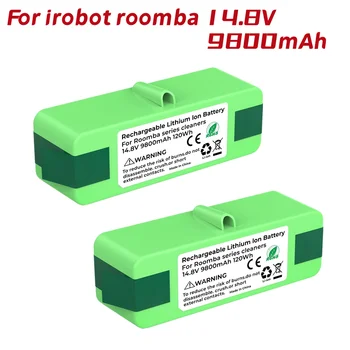 Литиево-йонна батерия с удължен живот на 9800 mah, Съвместима с iRobot Roomba 500 600 700 800 серия 880 770 650 655 870 760 780 790