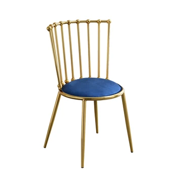 Луксозни трапезни столове скандинавски дизайнер, златни крака, уникална банкетная облегалка, трапезни столове за дневна, мека Sillas за помещения