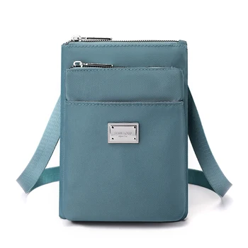 Малка дамска чанта през рамо, мини чанта през рамо, найлон дамска чанта-месинджър, женски пътен портфейл, чанта за мобилен телефон