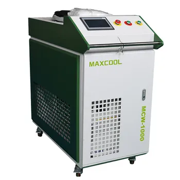 Мини-лазерен заваръчни машини Maxcool ръчно 1000 W/1500 W, преносим, ръчно изработени влакна-лазерен заваряване на по-добра цена