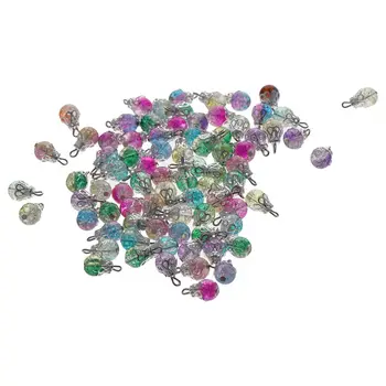 многоцветни стъклени перли-капки за Изработка на бижута стъклени перли-капки кристални висулки Бижута и аксесоари