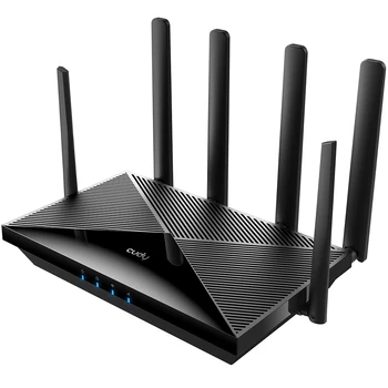 Модем-рутер Cudy AX1800 Мрежа WiFi 6 4G LTE Cat18 Със слот за СИМ-карта, антена с висок коефициент на усилване на 1800 Mbps 6, 5dBi, DDNS, VPN