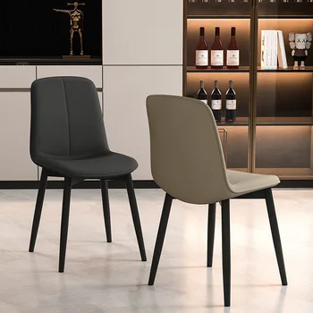 Модерни трапезни столове Скандинавски офис ресторант Мобилен стол за спални дизайнерски стол Елегант Muebles De Comedor Мебели за трапезария