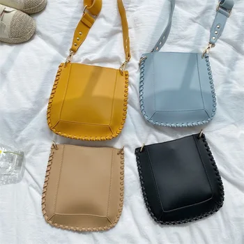 Модни чанти за през рамо в корейски стил ins, женски малки квадратни чанти, високоскоростен женствена чанта по диагонал през рамо
