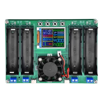 Модул LCD тестер на капацитета на батерията, ма, МВтч, port Type-C, дигитален дисплей, литиеви батерии 18650, детектор за измерване на мощност, тестер