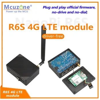 Модул NanoPi R6S 4G LTE с безплатен драйвер CAT4 NL668-EU ZTE CAT4-EU debian и Ubuntu friendlywrt qualcomm за 4G