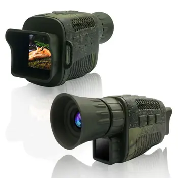 монокуляр за нощно виждане 4k Hd видео, инфрачервени очила за нощно виждане на далечни разстояния за външно наблюдение