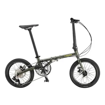 Мотор Сгъваема 20-инчов велосипед с двойно-дисков спирачка променлива скорост, пълномаслено колелото за почивка, а не за разходка