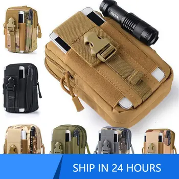 Мъжка чанта тактическа, поясная чанта, водоустойчив джоб, военна поясная чанта, за джогинг, чанти за къмпинг, джоб за телефон, 30#