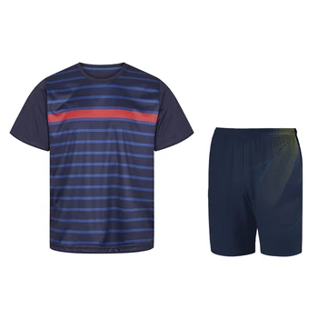 Мъжки Мъжка тениска бързосъхнеща тениска Форма за бадминтон Облекло За тенис на маса с Хоризонтални принтом-Shirtmenbreathablesport