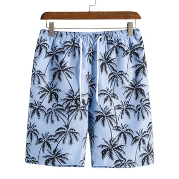 Мъжки шорти за плуване, дъска за сърф от кокосовата палма, къси детски плажни шорти, мъжки бански, спортни облекла за момчета