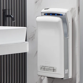 Напълно автоматична индукционная сушилня за ръце в банята от ABS материал за сушене за 5-7 секунди