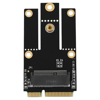 Нов M. 2 NGFF НА Mini PCI-E (Pcie + USB) Адаптер За M. 2 Wifi Bluetooth Безжична карта Wlan AX200 9260 8265 8260 За Лаптоп