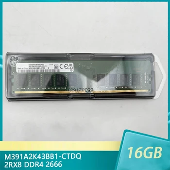 Нов M391A2K43BB1-CTDQ За Samsung 16G 16GB 2RX8 DDR4 2666 PC4-2666V ECC UDIMM Сървър Памет Бърза Доставка Високо Качество
